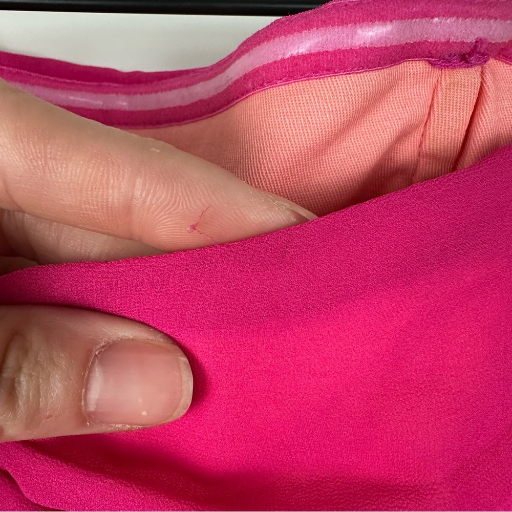 NBD Anaisha Vibrant Pink and Orange Strapless Mini Dress, M - Picture 4 of 12